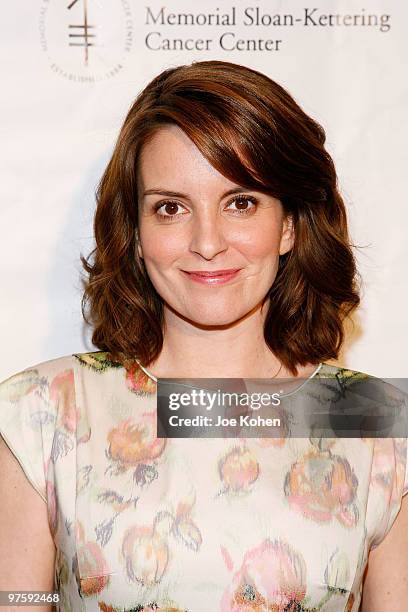 Personality Tina Fey attends the 19th annual Bunny Hop at FAO Schwarz on March 9, 2010 in New York City.
