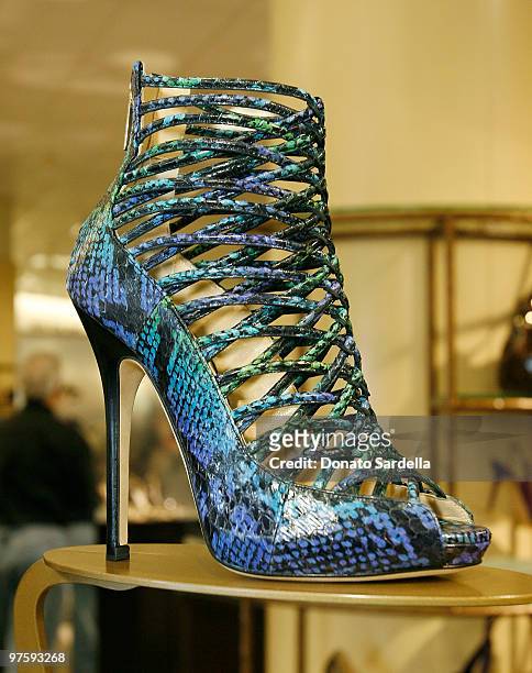Shoe from the 24/7 collection at the Nordstrom and Tamara Mellon of Jimmy Choo Event 24/7 at the Polo Lounge at The Beverly Hills Hotel and Nordstrom...