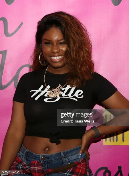 Musical artist Tyeler Reign attends Jillian Estell's red carpet birthday party with a purpose benefitting The Celiac Disease Foundation on June 15,...