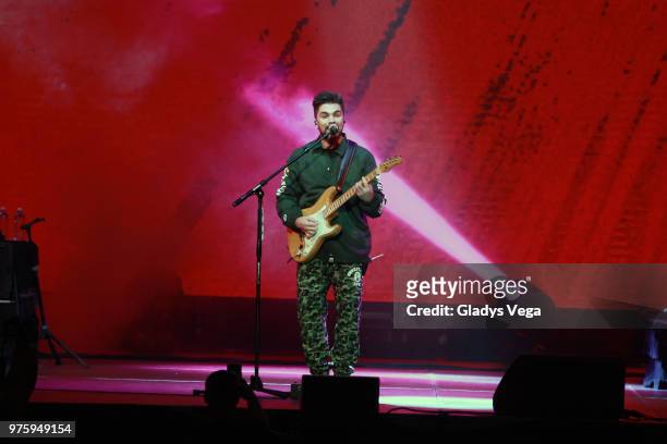 Juanes performs as part of his tour at Coliseo Jose M. Agrelot on June 15, 2018 in San Juan, Puerto Rico.