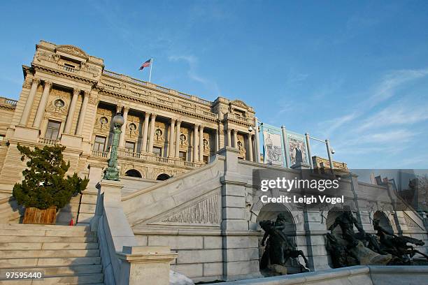 An exterior view of the Library of Congress, the location of the Country Music Association's Story Tellers and Story Keepers Program on March 9, 2010...