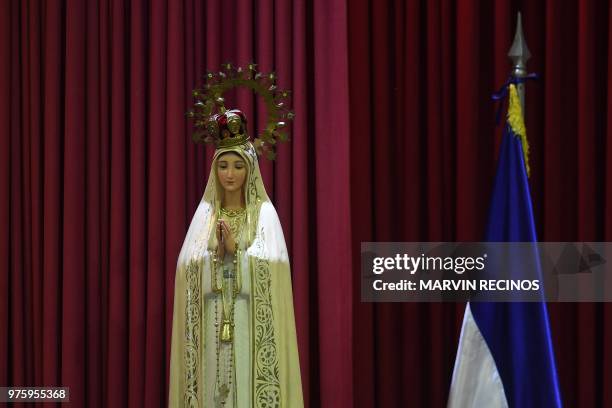 An image of the Virgin is seen in the inter-diocesan Seminar "Our Lady of Fatima", where the "national dialogue" is carried out between the sectors...