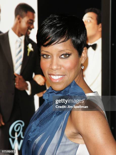 Actress Regina King attends the premiere of "Our Family Wedding at AMC Loews Lincoln Square 13 theater on March 9, 2010 in New York City.