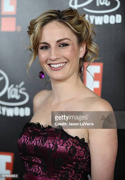 Alison Haislip attends the E! Oscar viewing and after party at Drai's Hollywood on March 7, 2010 in Hollywood, California.