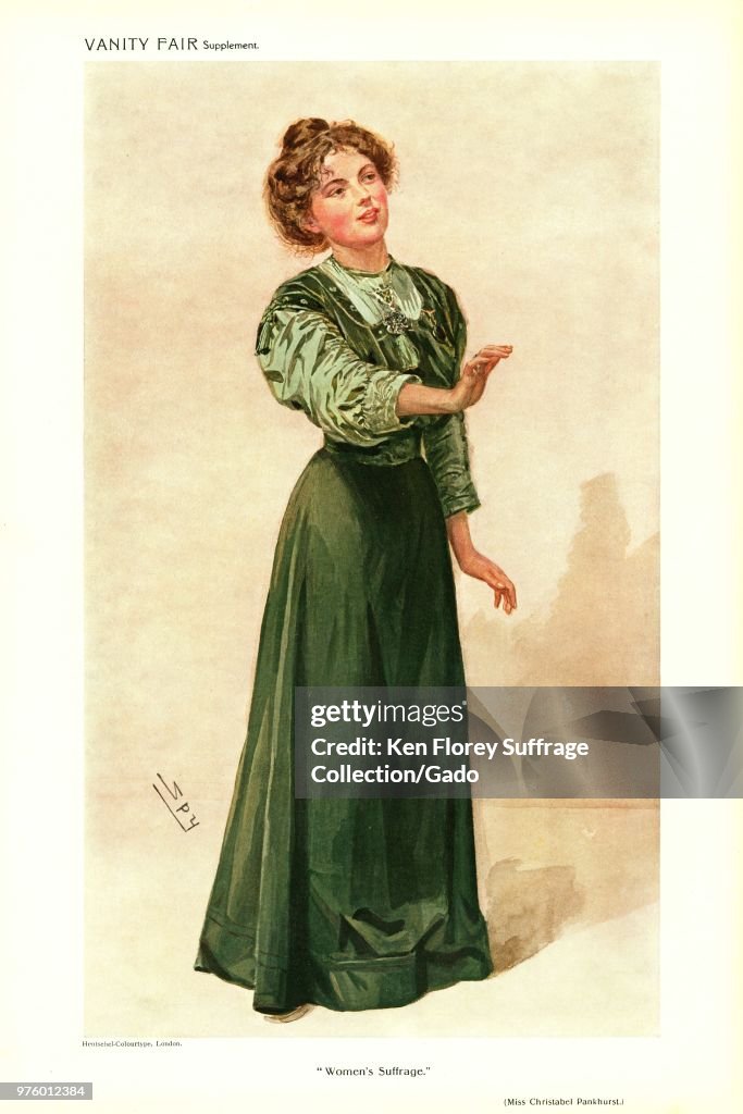 Christabel Pankhurst Portrait
