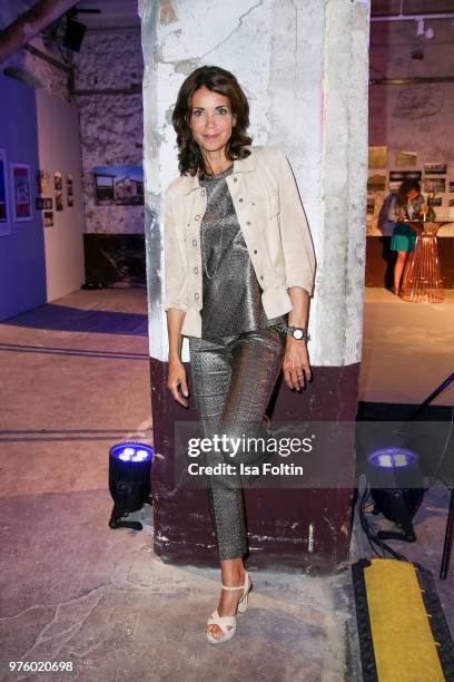 German actress Gerit Kling during the nominees announcement of the German Play Award 2018 at Kornversuchsspeicher on June 15, 2018 in Berlin,...