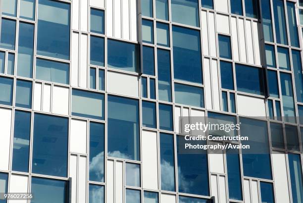 Modern Office buildings forming part of the Greenwich Peninsula Regeneration, South East London, UK.
