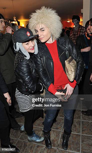 Jaime and Lois Winstone attend the launch of SAW Alive - the World's most extreme live horror maze at Thorpe Park on March 9, 2010 in Chertsey,...