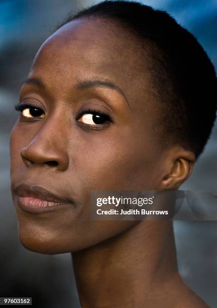 Malian singer, songwriter and guitarist Rokia Traore, circa 2009.