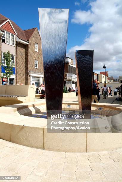 Blanc de Bierges waterfall, Huntingdon, Cambridgeshire, UK.