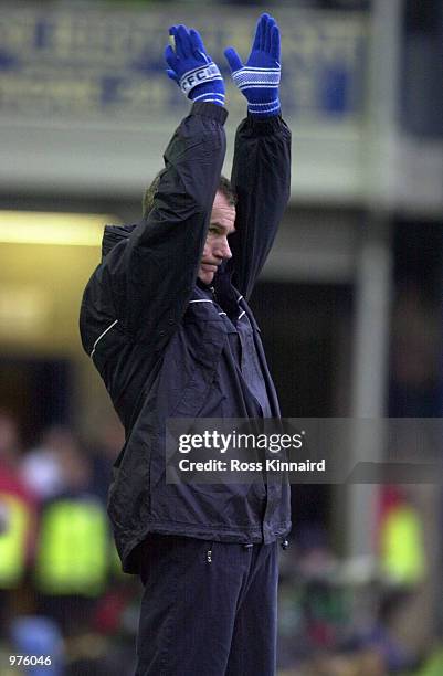 Leicester Manager Peter Taylor during the FA Carling Premiership match between Leicester City and Sunderland at Filbert St., Leicester, England....