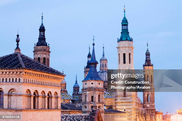 Basilica Nuestra Senora del Pilar, Zaragoza, Spain.