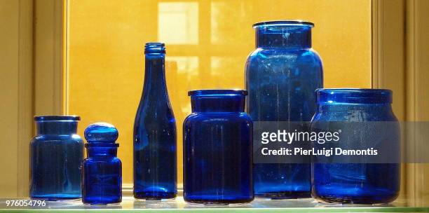 blue glass - danish whiskey stock pictures, royalty-free photos & images