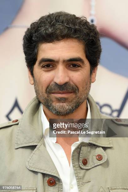 Abdelhafid Metalsi from the serie "Cherif" attends a photocall during the 58th Monte Carlo TV Festival on June 16, 2018 in Monte-Carlo, Monaco.