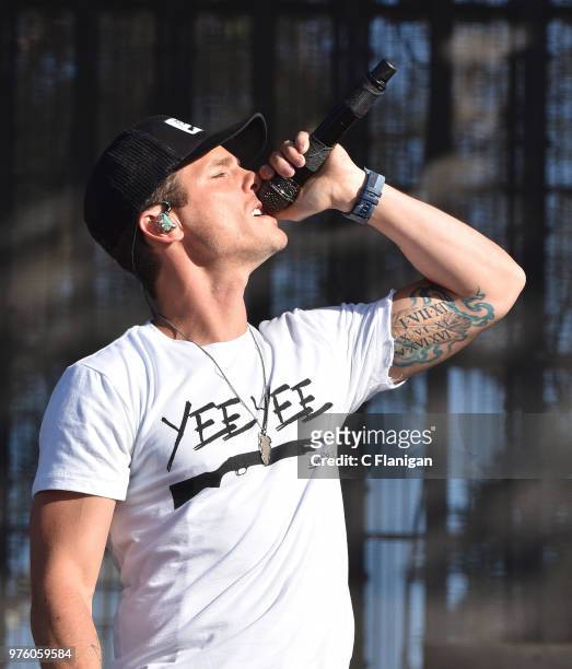 Granger Smith performs during the 2018 Country Summer Music Festival at Sonoma County Fairgrounds on June 15, 2018 in Santa Rosa, California.