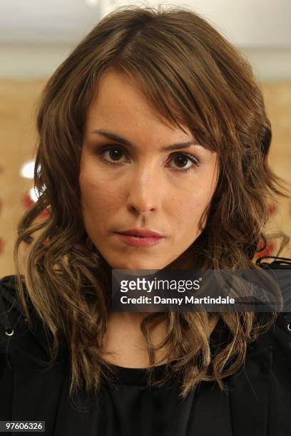 Noomi Rapace attends photocall to promote 'The Girl With The Dragon Tattoo' at Soho Hotel on March 10, 2010 in London, England.
