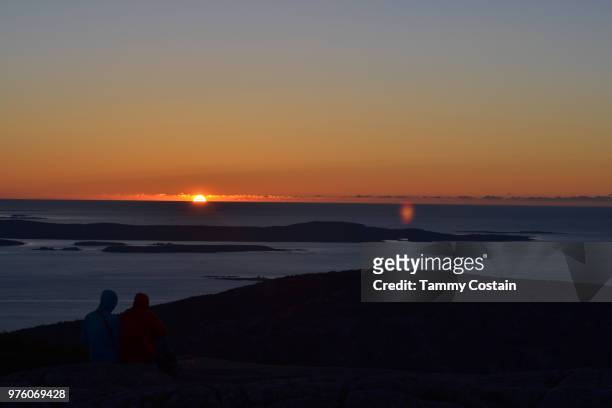 sunrise in acadia, bar harbor, maine - tammy bar stock pictures, royalty-free photos & images