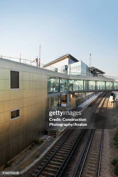 Refurbishment of Shepherds Bush railway station, a major transport connection hub for the Westfield Shopping Centre, West London, UK.