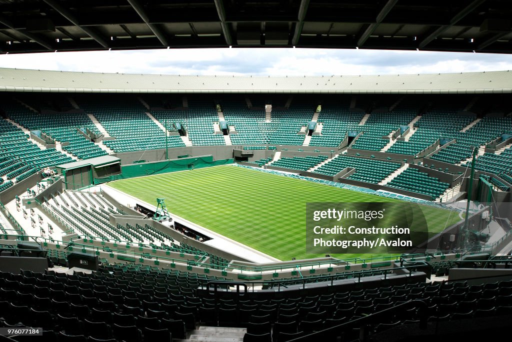 No 1 Court, All England Lawn Tennis Club, Wimbledon, London, UK, 2008