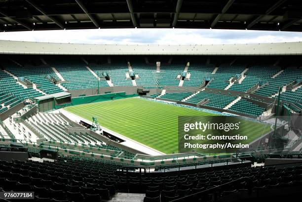 No 1 Court, All England Lawn Tennis Club, Wimbledon, London, UK, 2008.