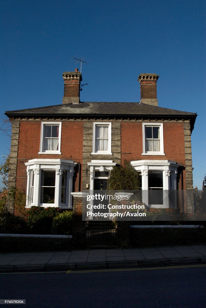 Large detached Edwardian townhouse, Ipswich UK