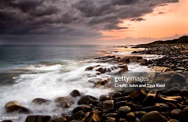 seascape  - east london ストックフォトと画像