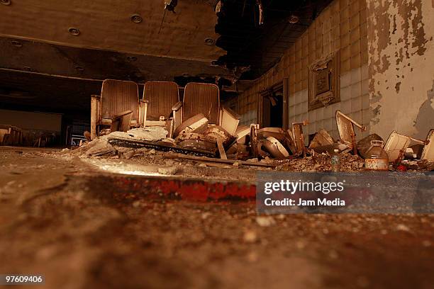 General view of the abandoned Opera Cinema on March 9, 2010 in Mexico City, Mexico.