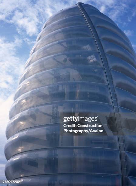 Rocket Tower at National Space Centre Leicester, United Kingdom.