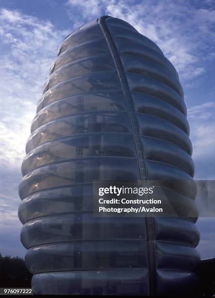 Rocket Tower at National Space Centre Leicester, United Kingdom.