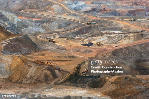 Iron Ore Production, Vale Mining , State of Minas Gerais, Brazil.