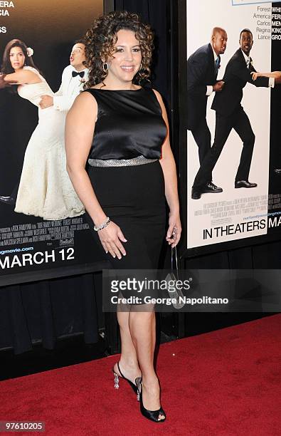 Diana Maria Riva attends the premiere of "Our Family Wedding" at AMC Loews Lincoln Square 13 theater on March 9, 2010 in New York City.