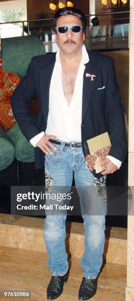 Jackie Shroff at day 4 of the Lakme Fashion Week in Mumbai March 8, 2010.