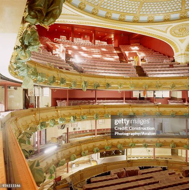 Interior of Royal Opera House Covent Garden, London, United Kingdom.