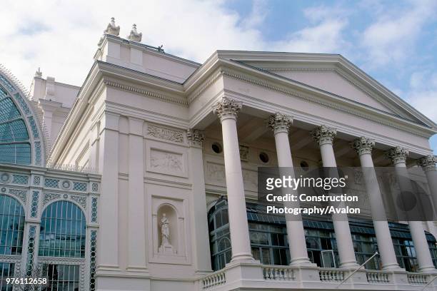 Exterior of Royal Opera House Covent Garden, London, United Kingdom.