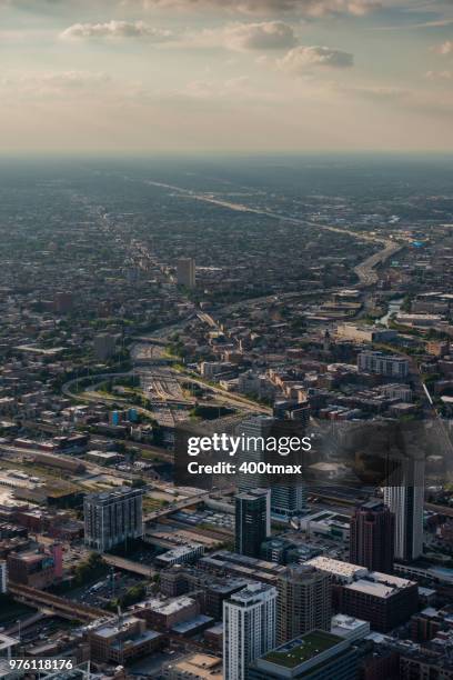 chicago - kennedy expressway stock pictures, royalty-free photos & images