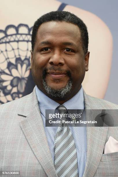Wendell Pierce from the serie "Tom Clancy's Jack Ryan" attends a photocall during the 58th Monte Carlo TV Festival on June 16, 2018 in Monte-Carlo,...