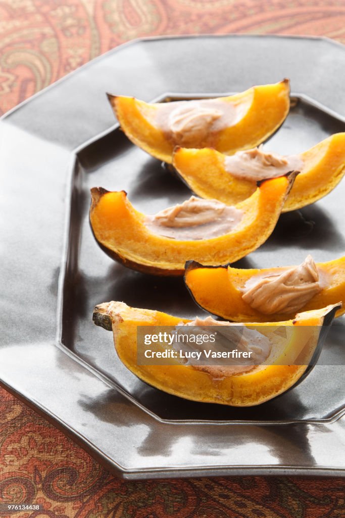 Acorn Squash with Pie Spice Butter