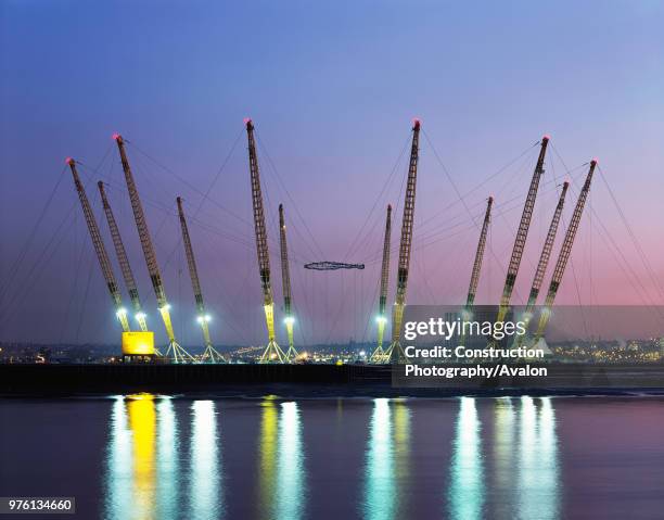 Millennium Dome, Greenwich, London, UK.