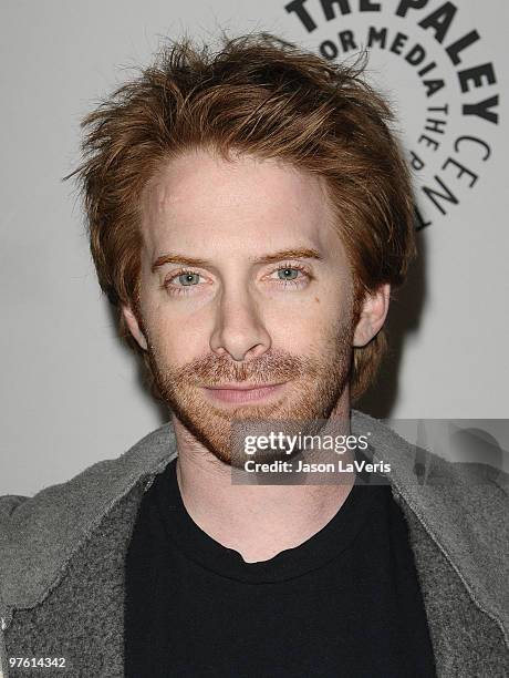 Actor Seth Green attends the "Seth MacFarlane & Friends" event at the 27th Annual PaleyFest at Saban Theatre on March 9, 2010 in Beverly Hills,...