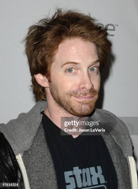 Actor Seth Green attends the "Seth MacFarlane & Friends" event at the 27th Annual PaleyFest at Saban Theatre on March 9, 2010 in Beverly Hills,...