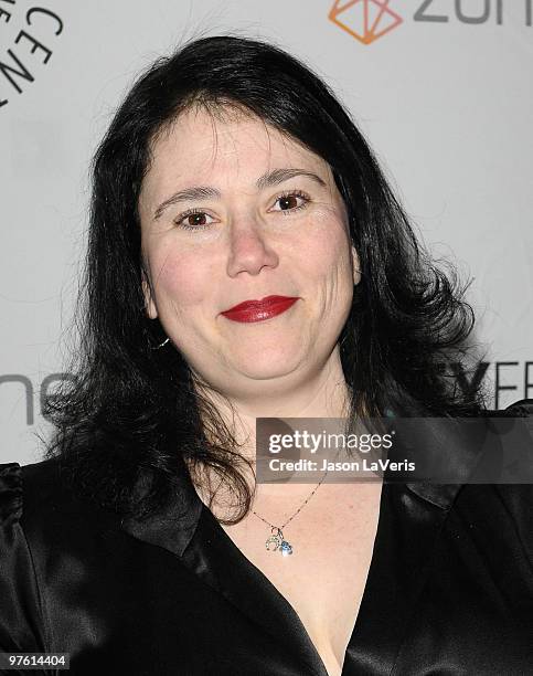 Actress Alex Borstein attends the "Seth MacFarlane & Friends" event at the 27th Annual PaleyFest at Saban Theatre on March 9, 2010 in Beverly Hills,...