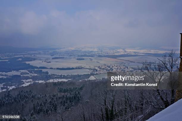 view from the castle - konst stock pictures, royalty-free photos & images