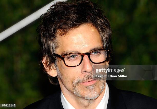 Actor Ben Stiller arrives at the 2010 Vanity Fair Oscar Party hosted by Graydon Carter held at Sunset Tower on March 7, 2010 in West Hollywood,...