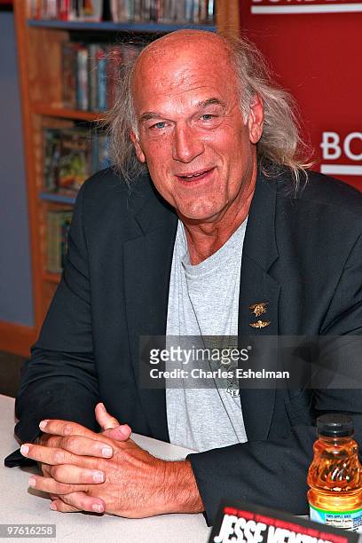 Governor Jesse Ventura promotes "American Conspiracies" at Borders Wall Street on March 10, 2010 in New York City.