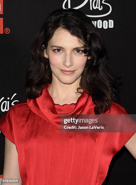 Actress Liane Balaban attends the E! Oscar viewing and after party at Drai's Hollywood on March 7, 2010 in Hollywood, California.