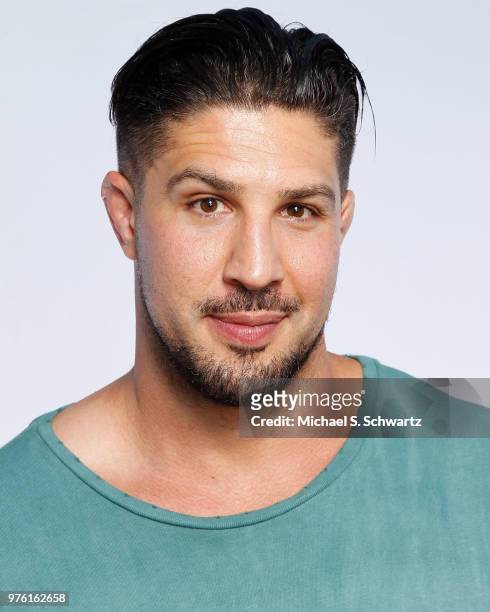 Comedian Brendan Schaub poses during his appearance at The Ice House Comedy Club on June 15, 2018 in Pasadena, California.