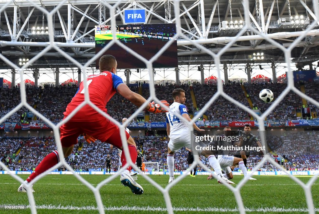 Argentina v Iceland: Group D - 2018 FIFA World Cup Russia