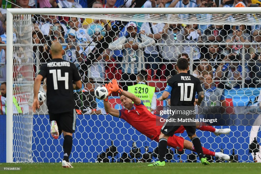 Argentina v Iceland: Group D - 2018 FIFA World Cup Russia