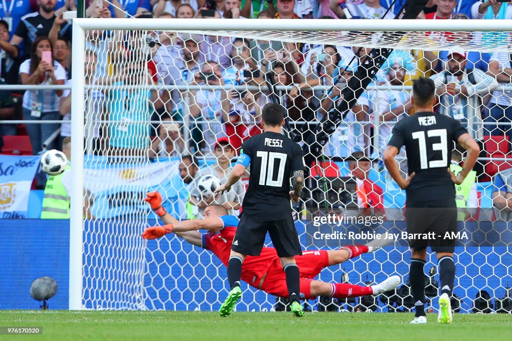 Argentina v Iceland: Group D - 2018 FIFA World Cup Russia