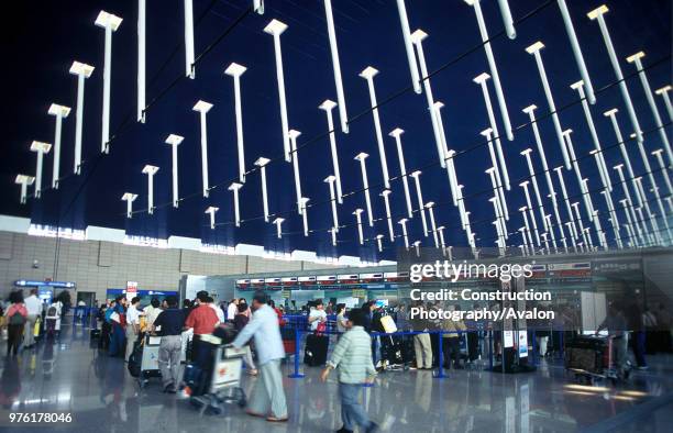 Shanghai Pudong International Airport, Shanghai, China.